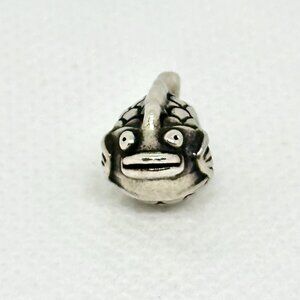 Pandora ALE Sterling Silver Charm Happy Fish Goldfish Koi